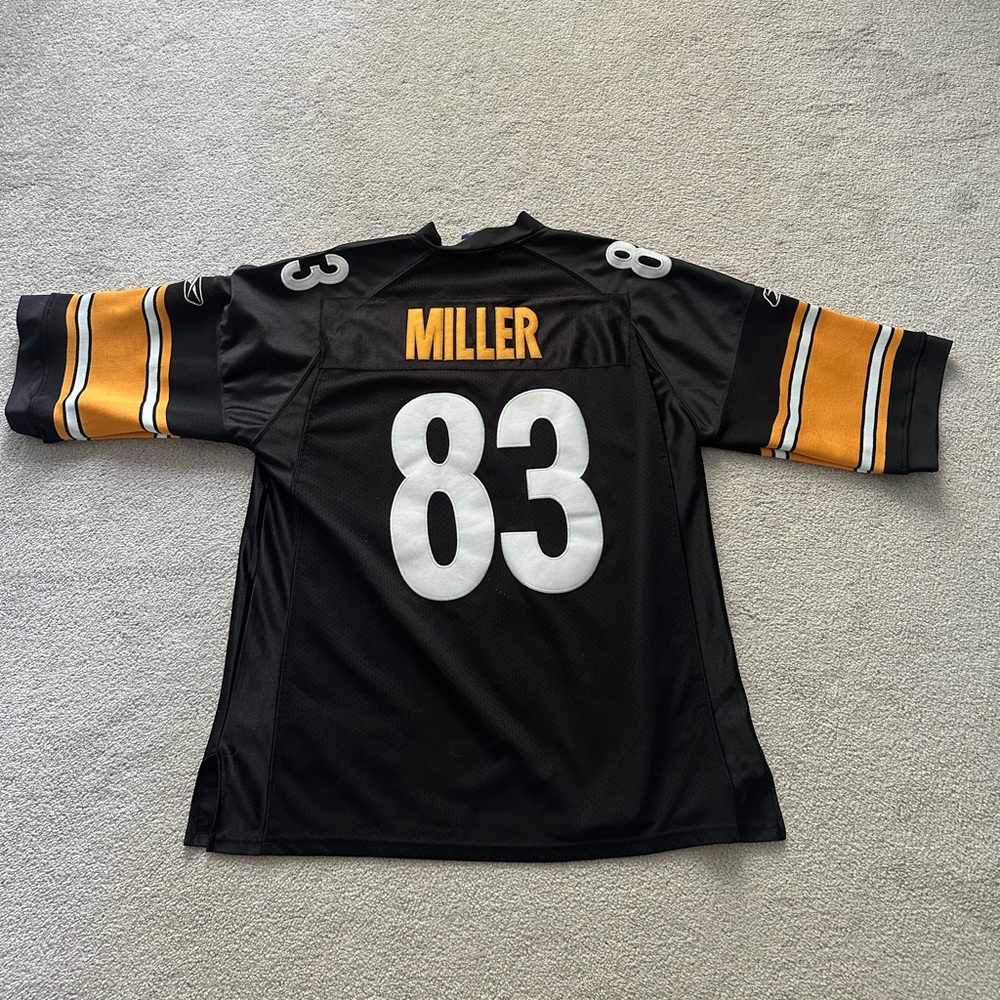 Throwback Heath Miller Steelers Jersey.